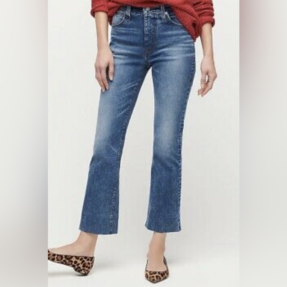 JCrew Billie demi boot crop